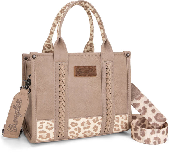 Leopard print concealed carry  tote/crossbody