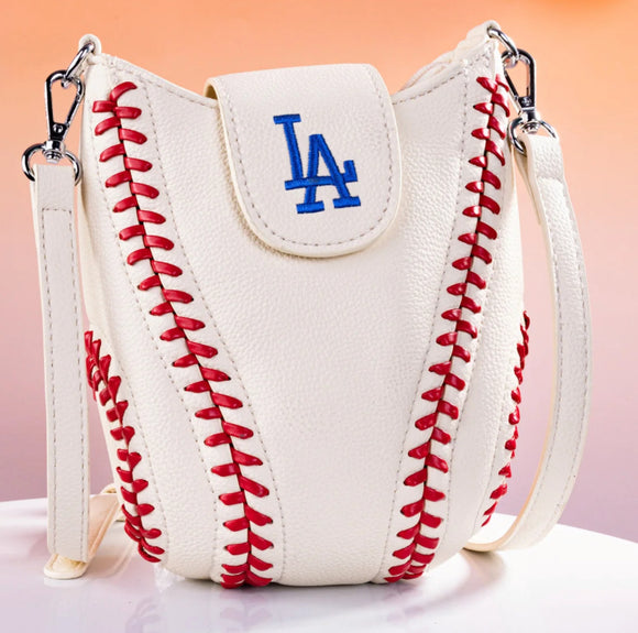 Los Angeles Dodgers stitch crossbody
