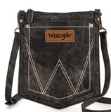 W Stitch Denim Pocket Crossbody