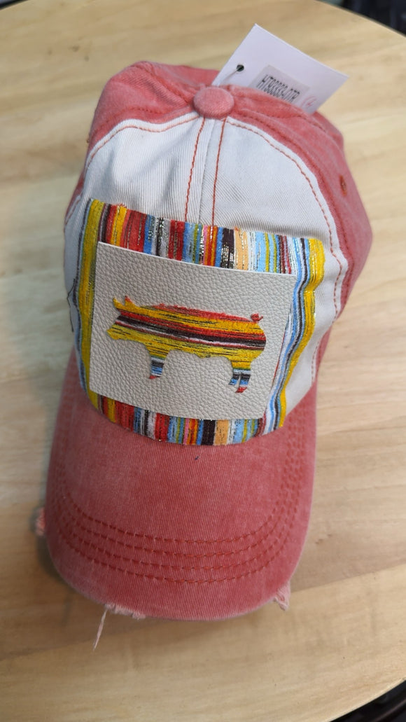 Southern Junkie Pig Baseball Hat