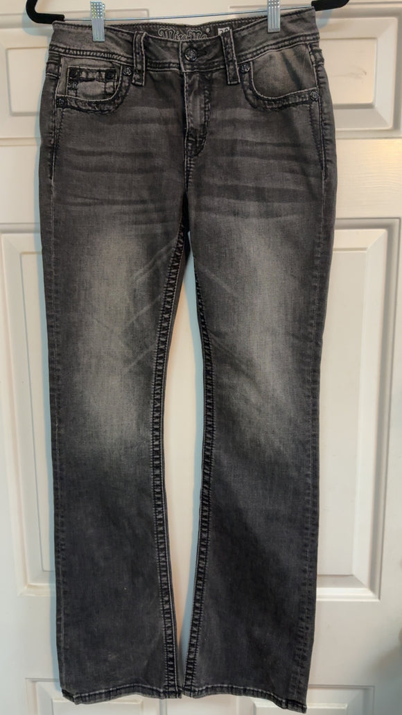 Miss Me Chloe Boot Faux Flap Jeans